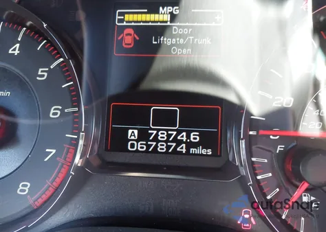 2020 Subaru Wrx Premium из США, поврежденный, VIN JF1VA1B62L9806485